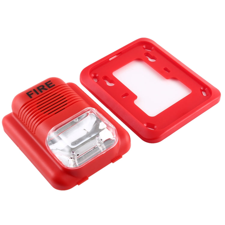 Sound-light Fire Alarm Warning Strobe Horn Alert Safety System Sensor Sound-light Fire Alarm Warning Strobe Horn Alert Safety System Sensor